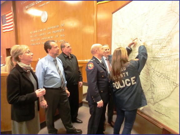 Legislator Gaylor and Valley Stream Officials Explore Ways to Help Reduce Local Crime